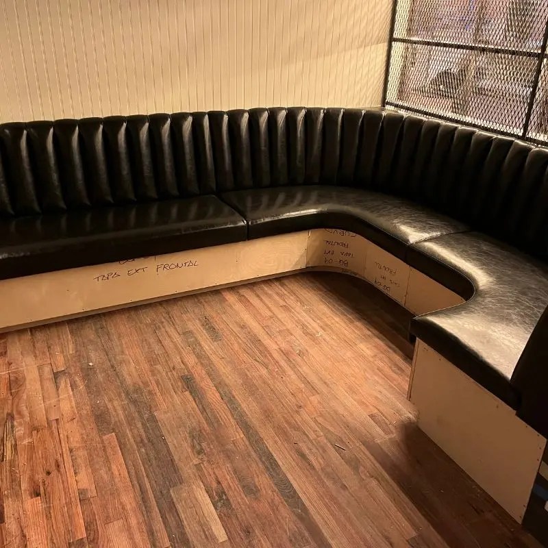 Custom Made Commercial Upholstery project 1 by German Re-Upholstery in New York City