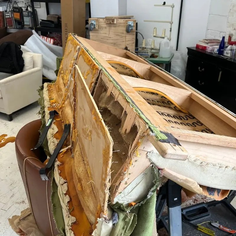 Reupholstery Work project 10 by German Re-Upholstery in New York City