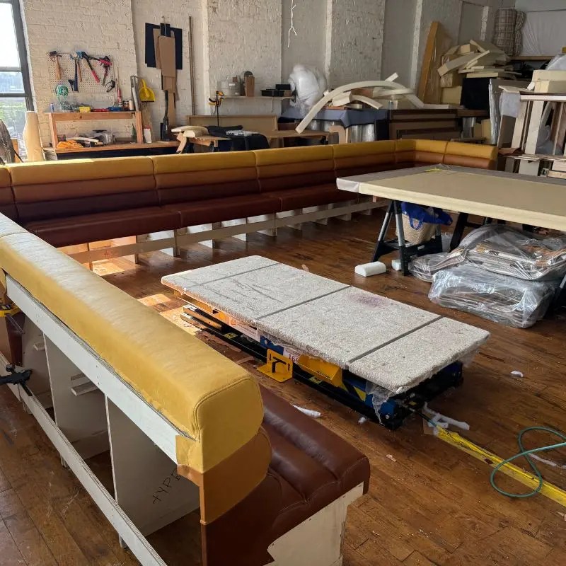 Custom Made Furniture project 15 by German Re-Upholstery in New York City