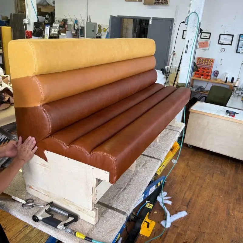 Custom Made Furniture project 12 by German Re-Upholstery in New York City