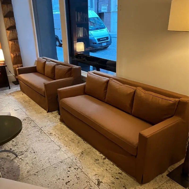 Slipcovers project 4 by German Re-Upholstery in New York City