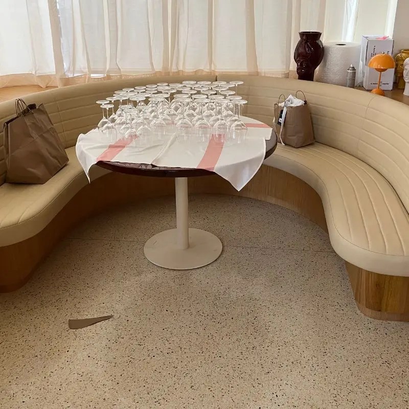 Custom Made Commercial Upholstery project 5 by German Re-Upholstery in New York City