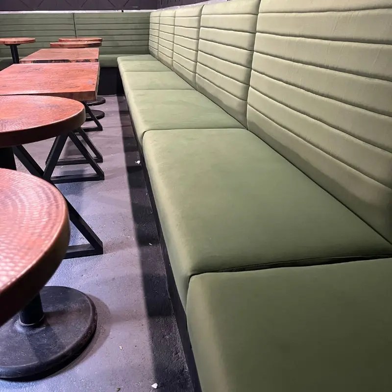 Custom Made Commercial Upholstery project 14 by German Re-Upholstery in New York City